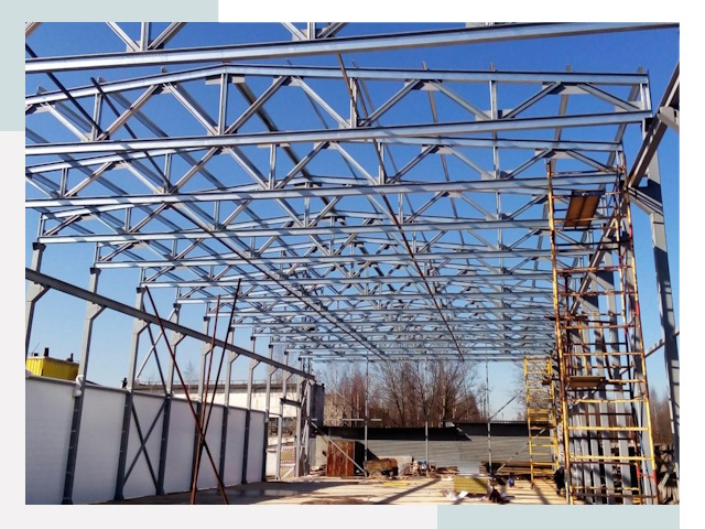 Строительство цехов в Мегион от 626 руб. под ключ