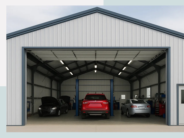 Ангары из сэндвич панелей от 626 руб. в Мегион