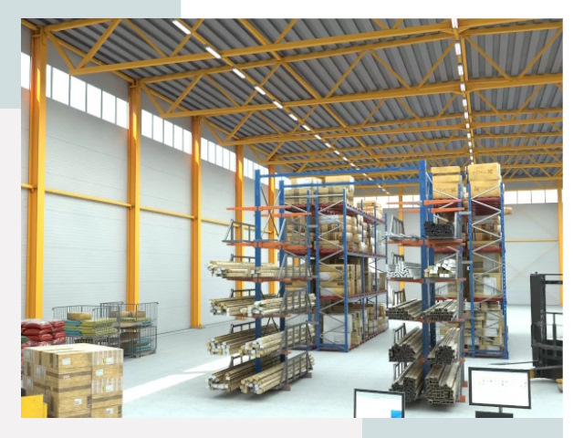 Типовые ангары в Мегионе