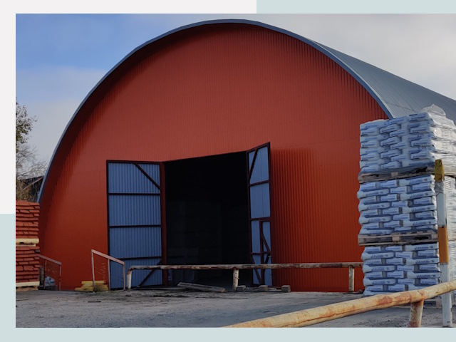 Полукруглые ангары по цене от 626 руб. в Мегион