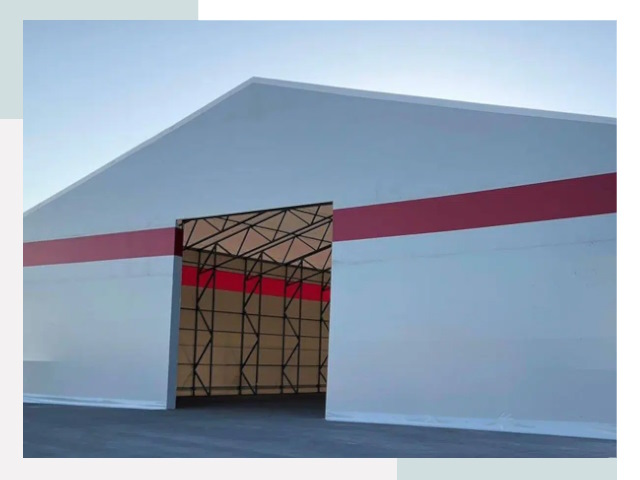 Быстровозводимые ангары в Мегионе