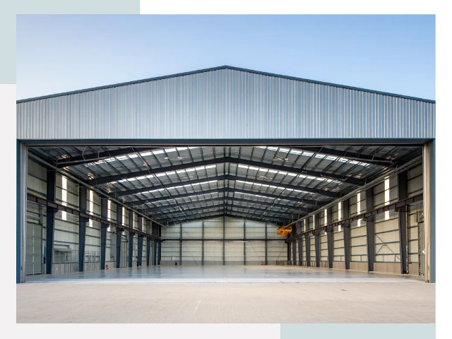 Большие ангары в Мегионе