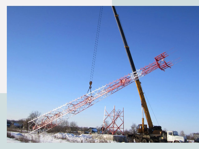 Строительство башен связи в Мегионе от 626 руб.