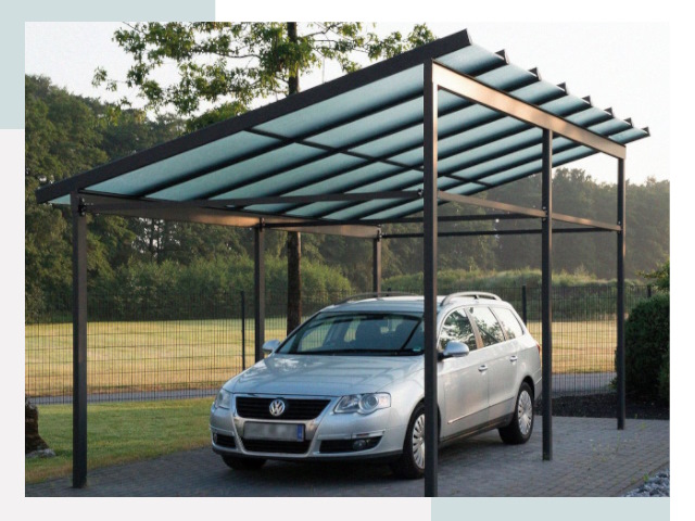 Навесы для автомобилей в Мегионе