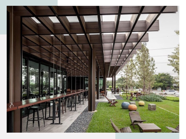 Летние веранды для кафе в Мегионе