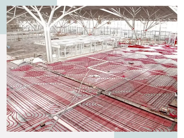 Отопление ангаров в Мегионе