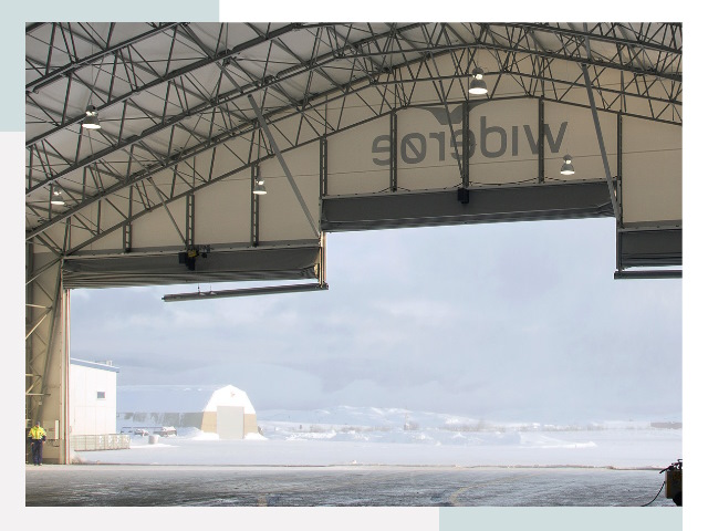 Ворота для ангаров в Мегионе