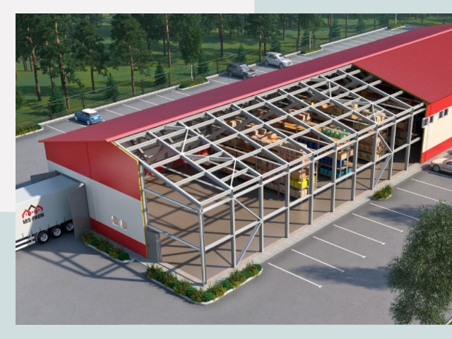 Проектирование ангаров в Мегионе от 626 руб.